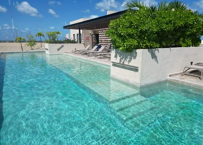 \'Syrena Luxury Caribbean\' Heart Of Playa Del Carmen - Fast Wi-Fi - Sea Views